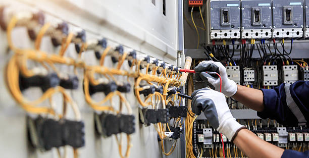 Professional Electrician technician working in Valdese, NC